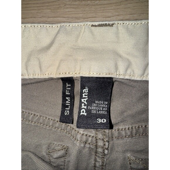 Prana Jeans Women’s Size 30 Brown Slim Fit Straight Outdoor Stretch Pants Gray - Picture 4 of 7